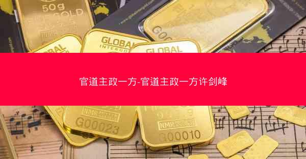 官道主政一方-官道主政一方许剑峰